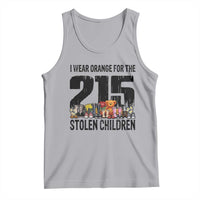 I Wear Orange For The 215 Stolen Children Tank Top Native Child Tribute 215 Memorial Awareness - Wonder Print Shop