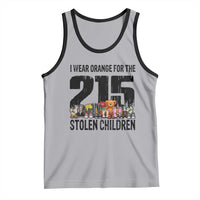 I Wear Orange For The 215 Stolen Children Tank Top Native Child Tribute 215 Memorial Awareness - Wonder Print Shop