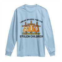 Orange Shirt Day Long Sleeve Shirt I Wear Orange For The 215 Stolen Children - Wonder Print Shop