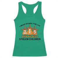 Orange Shirt Day Racerback Tank Top I Wear Orange For The 215 Stolen Children - Wonder Print Shop