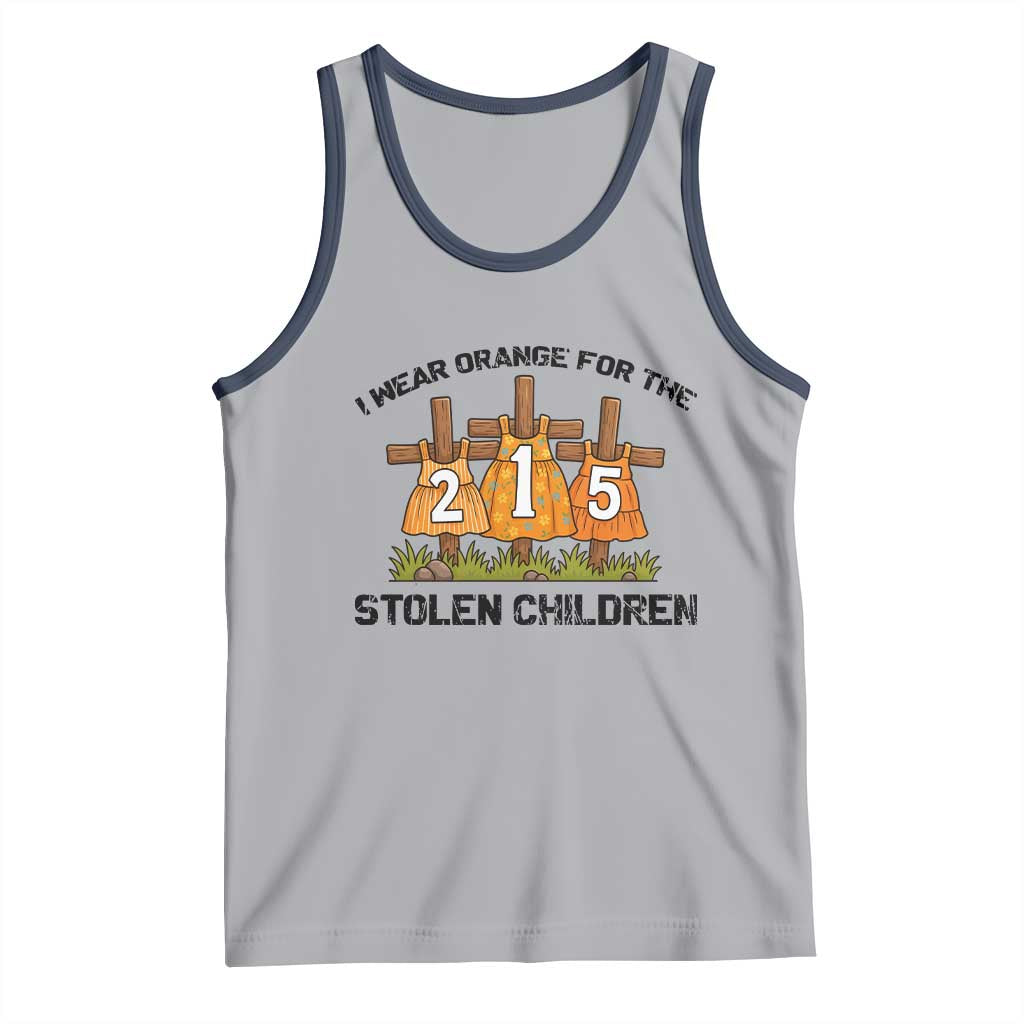 Orange Shirt Day Tank Top I Wear Orange For The 215 Stolen Children - Wonder Print Shop