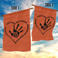 Orange Shirt Day Garden Flag I Wear Orange For The Stolen Children 215 Memorial Tribute - Wonder Print Shop