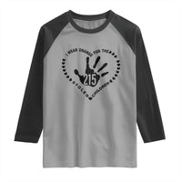 Orange Shirt Day Raglan Shirt I Wear Orange For The Stolen Children 215 Memorial Tribute - Wonder Print Shop