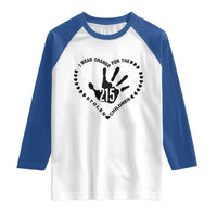 Orange Shirt Day Raglan Shirt I Wear Orange For The Stolen Children 215 Memorial Tribute - Wonder Print Shop