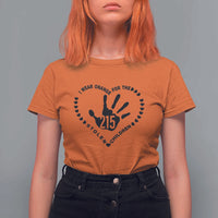 Orange Shirt Day T Shirt For Women I Wear Orange For The Stolen Children 215 Memorial Tribute - Wonder Print Shop