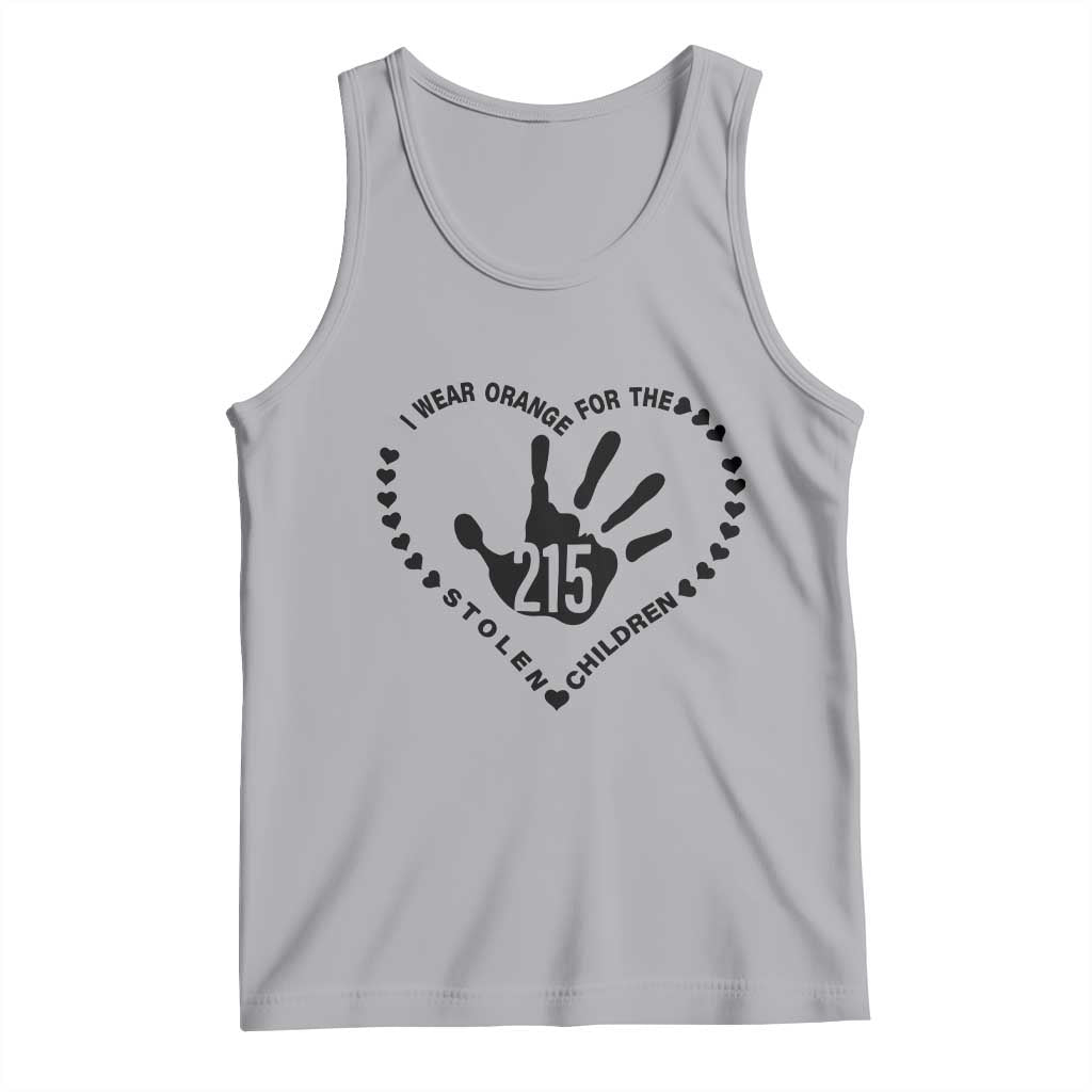 Orange Shirt Day Tank Top I Wear Orange For The Stolen Children 215 Memorial Tribute - Wonder Print Shop