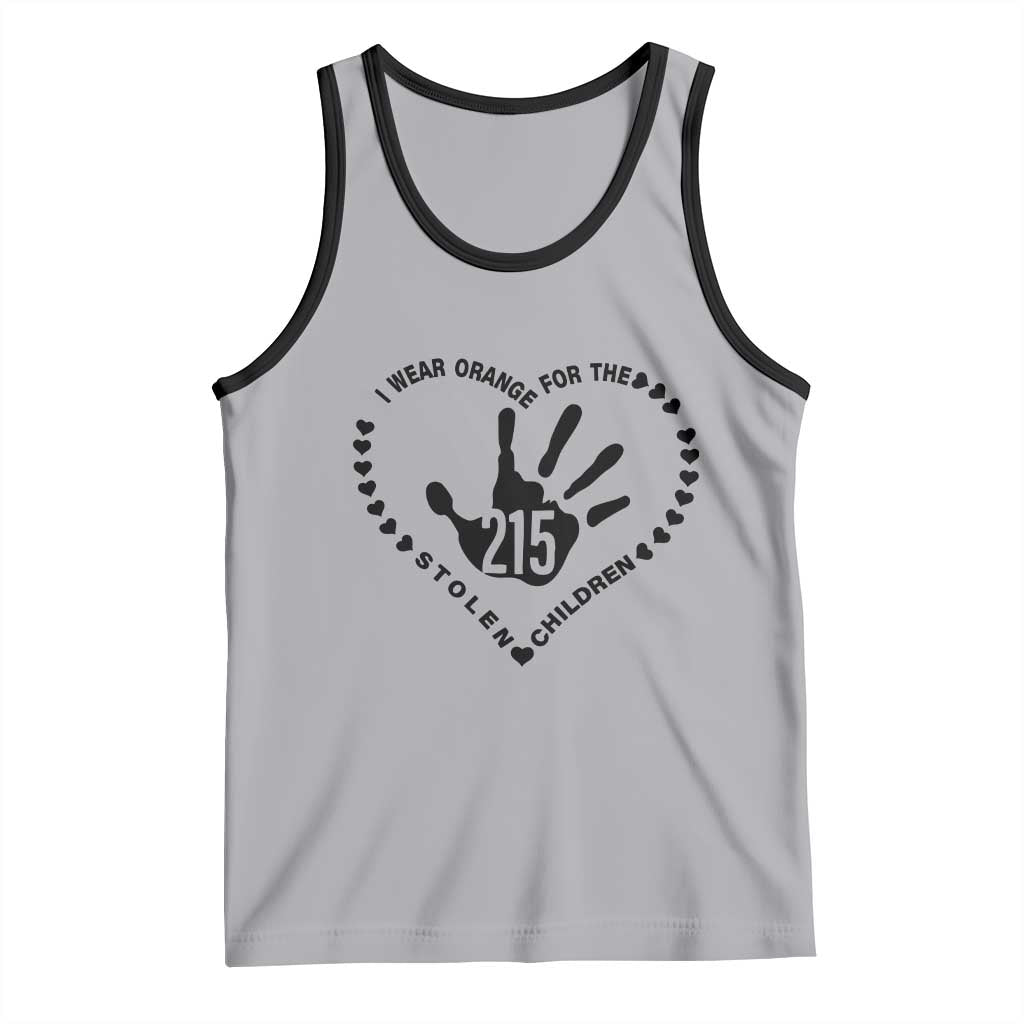 Orange Shirt Day Tank Top I Wear Orange For The Stolen Children 215 Memorial Tribute - Wonder Print Shop