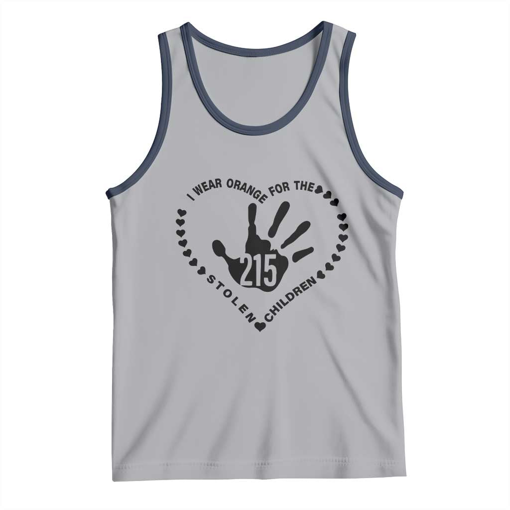 Orange Shirt Day Tank Top I Wear Orange For The Stolen Children 215 Memorial Tribute - Wonder Print Shop