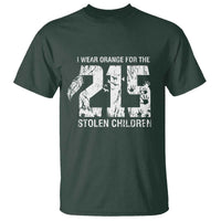 I Wear Orange For The 215 Stolen Children T Shirt Orange Shirt Day 215 Memorial Awareness - Wonder Print Shop
