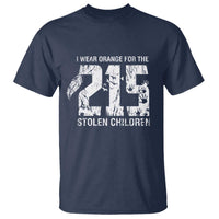 I Wear Orange For The 215 Stolen Children T Shirt Orange Shirt Day 215 Memorial Awareness - Wonder Print Shop