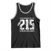 I Wear Orange For The 215 Stolen Children Tank Top Orange Shirt Day 215 Memorial Awareness - Wonder Print Shop