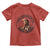 I Wear Orange For The 215 Stolen Children Toddler T Shirt Indigenous Girl Orange Shirt Day - Wonder Print Shop