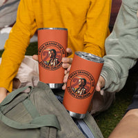 I Wear Orange For The 215 Stolen Children Tumbler Cup Indigenous Girl Orange Shirt Day - Wonder Print Shop