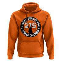 Orange Shirt Day 215 Memorial Hoodie I Wear Orange For Stolen Children Indigenous Tribute - Wonder Print Shop