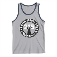 Orange Shirt Day 215 Memorial Tank Top I Wear Orange For Stolen Children Indigenous Tribute - Wonder Print Shop