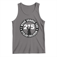 Orange Shirt Day 215 Memorial Tank Top I Wear Orange For Stolen Children Indigenous Tribute - Wonder Print Shop