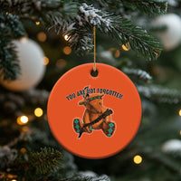 Orange Shirt Day Memorial Bear Christmas Ceramic Ornament You Are Not Forgotten Stolen Children Tribute - Wonder Print Shop
