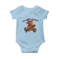 Orange Shirt Day Memorial Bear Baby Onesie You Are Not Forgotten Stolen Children Tribute - Wonder Print Shop