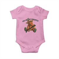 Orange Shirt Day Memorial Bear Baby Onesie You Are Not Forgotten Stolen Children Tribute - Wonder Print Shop
