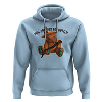 Orange Shirt Day Memorial Bear Hoodie You Are Not Forgotten Stolen Children Tribute - Wonder Print Shop