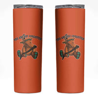 Orange Shirt Day Memorial Bear Skinny Tumbler You Are Not Forgotten Stolen Children Tribute - Wonder Print Shop