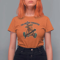 Orange Shirt Day Memorial Bear T Shirt For Women You Are Not Forgotten Stolen Children Tribute - Wonder Print Shop