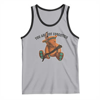 Orange Shirt Day Memorial Bear Tank Top You Are Not Forgotten Stolen Children Tribute - Wonder Print Shop