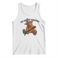Orange Shirt Day Memorial Bear Tank Top You Are Not Forgotten Stolen Children Tribute - Wonder Print Shop
