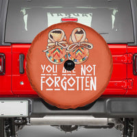 Orange Shirt Day Memorial Moccasins Spare Tire Cover You Are Not Forgotten Indigenous Remembrance for Stolen Children - Wonder Print Shop