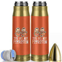 Orange Shirt Day Memorial Moccasins Bullet Tumbler You Are Not Forgotten Indigenous Remembrance for Stolen Children - Wonder Print Shop