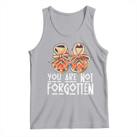 Orange Shirt Day Memorial Moccasins Tank Top You Are Not Forgotten Indigenous Remembrance for Stolen Children - Wonder Print Shop