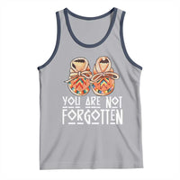 Orange Shirt Day Memorial Moccasins Tank Top You Are Not Forgotten Indigenous Remembrance for Stolen Children - Wonder Print Shop