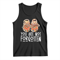 Orange Shirt Day Memorial Moccasins Tank Top You Are Not Forgotten Indigenous Remembrance for Stolen Children - Wonder Print Shop
