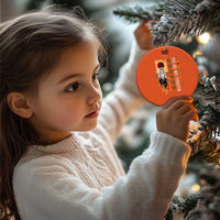 Orange Shirt Day Feather Flag Christmas Ceramic Ornament You Are Not Forgotten Indigenous Tribute - Wonder Print Shop