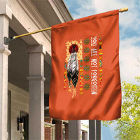 Orange Shirt Day Feather Flag Garden Flag You Are Not Forgotten Indigenous Tribute - Wonder Print Shop