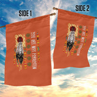 Orange Shirt Day Feather Flag Garden Flag You Are Not Forgotten Indigenous Tribute - Wonder Print Shop