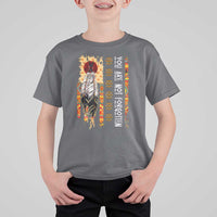Orange Shirt Day Feather Flag T Shirt For Kid You Are Not Forgotten Indigenous Tribute - Wonder Print Shop