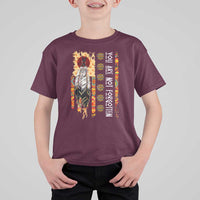 Orange Shirt Day Feather Flag T Shirt For Kid You Are Not Forgotten Indigenous Tribute - Wonder Print Shop