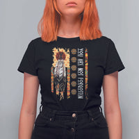 Orange Shirt Day Feather Flag T Shirt For Women You Are Not Forgotten Indigenous Tribute - Wonder Print Shop
