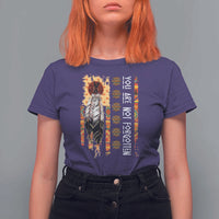 Orange Shirt Day Feather Flag T Shirt For Women You Are Not Forgotten Indigenous Tribute - Wonder Print Shop