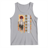 Orange Shirt Day Feather Flag Tank Top You Are Not Forgotten Indigenous Tribute - Wonder Print Shop