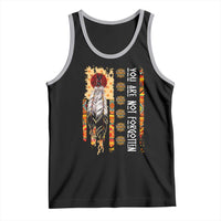Orange Shirt Day Feather Flag Tank Top You Are Not Forgotten Indigenous Tribute - Wonder Print Shop