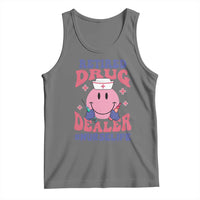 Funny Retired Drug Dealer Tank Top Retro Nurse Life Retirement Gift for Healthcare Workers - Wonder Print Shop