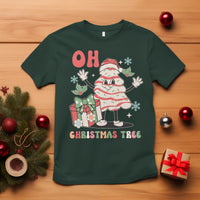 Oh Christmas Tree Retro Groovy T Shirt - Wonder Print Shop