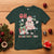 Oh Christmas Tree Retro Groovy T Shirt - Wonder Print Shop