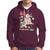 Oh Christmas Tree Retro Groovy Hoodie - Wonder Print Shop