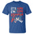 Funny Christmas T Shirt It's Fine I'm Fine Everthing Is Fine Xmas Lights - Wonder Print Shop