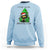 Black Cat Christmas Sweatshirt It's Fine I'm Fine Everthing Is Fine Funny Xmas - Wonder Print Shop