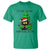 Black Cat Christmas T Shirt It's Fine I'm Fine Everthing Is Fine Funny Xmas - Wonder Print Shop
