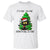 Black Cat Christmas T Shirt It's Fine I'm Fine Everthing Is Fine Funny Xmas - Wonder Print Shop